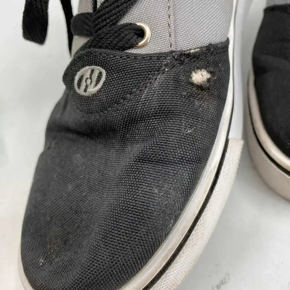 Heelys Gray Black Wheeled Sneakers | Size 9 Men's Athletic Footwear